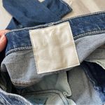 Mother Superior Jeans the swooner crop distressed womens Blue (size 25) designer Photo 2