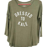 Grayson Threads  size XS Dressed to Kale graphic green t-shirt loose‎ fit Photo 0