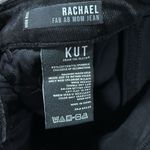 Kut From The Kloth Black Rhinestone Rachael Fab Ab High Waist Ankle Mom Jeans 4 Photo 5