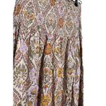 Derek Lam  10 CROSBY Madani Linen Blend Smocked Skirt Sz. 8 Photo 2