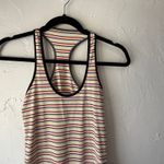 Lululemon  Racerback Tank Top Striped Multicolor‎ Athletic Yoga Gym XS Photo 4