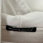 Brandy Melville Women’s One Size White Butterfly Hoodie Photo 1