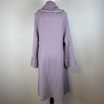 Soft Surroundings  Telluride Topper Long Cardigan Size Large Purple Wool Mohair Photo 3