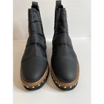 Free People Black Atlas Puffer Chelsea Boots Sz 10 Photo 4