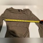 SheIn  Brown Long Sleeve Knit Dress Photo 4