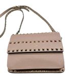Valentino Garavani Rockstud Leather Crossbody Mauve Pink EXCELLENT Retail $1,950 Photo 10