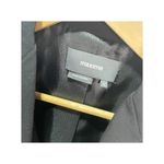 Maxime Black Fully Lined Wool Blend Dress/Career Blazer Size 6 Photo 2
