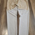 Outdoor Voices 7/8 Tri Tone Color Block Leggings Oatmeal Desert Cloud Size L Photo 3