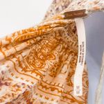 Free People Next Vacation Smocked Crop Top Blouse Open Back Boho Peasant Medium Photo 9