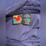 Vintage 90s Mickey Mouse Unlimited Corduroy Embroidered Western Shirt Cowgirl Blue Size M Photo 13