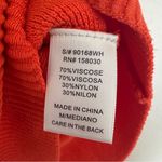 Love Tree Vibrant Orange Ribbed Bodycon Mini Dress Photo 4