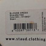 STAUD  BLONDE DRESS | WHISKEY Photo 10