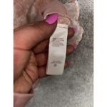 Rebecca Minkoff Women Viko pink floral Tie Neck Long Sleeve Top size S Photo 5