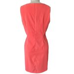 ALYX Tangerine Orange Sleeveless Fitted Summer Sheath Dress ~ Women's Size 18 Photo 2