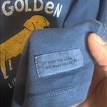 Life is Good  Golden Retriever Navy Blue Crusher T Shirt Womens XXL 2X Cotton Photo 2