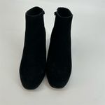 Kate Spade  Women's Lorene Black Suede Ankle Booties Bow Detail size 8 Photo 4