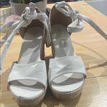 SheIn White Espadrille Wedge Sandals Photo 0