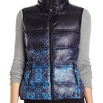 Marc New York NWOT  Black and Blue Puffer Vest Photo 0