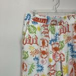 Panama Jack Linen Blend Pants Size L White Beach Lounge Coastal Resort Photo 2