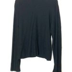 Eileen Fisher  Black Zip Jacket Large Photo 2