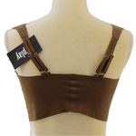 NEW Forplay Brown Cutout Rave Festival Special Occasion Bra Crop Top Size‎ XL Photo 3