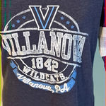 Villanova Wildcats varsity striped sleeves T Photo 1