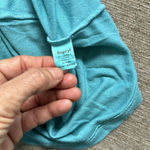 Michael Stars  one size fits most turquoise blue t shirt Photo 4