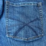 White House | Black Market  Blanc Bootcut Blue Jeans Womens 14R Denim Dark Stretch Photo 7