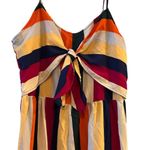 Andree by Unit Women's Striped Sleeveless Jumpsuit Medium Multicolor Photo 4