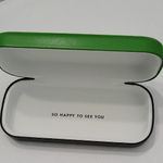 Kate Spade Vibrant Green Glasses Case Photo 2