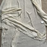 VICI x Summer of Diane Gauzy Ivory with Metallic Gold Detail Swim Cover Up Small Photo 6