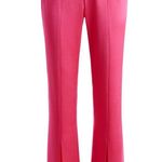 Alice + Olivia Jody Satin High Waist Slit Front Pants Photo 1