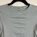 Free People  High Neck Textured Stretchy Active Bodysuit Size‎ M/L Photo 2