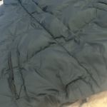 Athleta Goose Down Puffer Winter Coat Navy Blue Women’s Small Full Zip EUC Photo 2