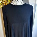 Show Me Your Mumu  Scoop Neck Long Sleeve Curved Hem Tunic Top Sz L Photo 2