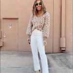 Abercrombie & Fitch A&F Fuzzy Cheetah
Eyelash Sweater Sz Sm Bin J Photo 2