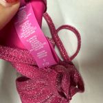 SKIMS Glitter Swim Triangle Bikini Top - Magenta size S Photo 5