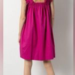 NWT Monica Nera Maya White Ruffle Strap Gathered Mini Dress Luxury Graduation S Photo 13