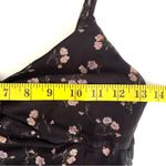 Ultra Flirt Y2K Babydoll Floral Dress Size S Black Mesh Whimsigoth Fairy Grunge Photo 4
