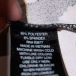 Worthington  black ruffled top with pale pink flower design. New Photo 8