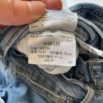 Levi's  Mile High Cropped Wide Leg Blue Button Fly Jeans Size 28 Photo 7