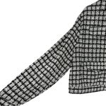 New York & Co Black White Tweed Crop Jacket size XXL Long Sleeve NWT Blazer Photo 7