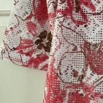 Chico's Chico’s Size 2 Mesh Cardigan Floral Print Tunic Colorful Size Large 3/4 Photo 2