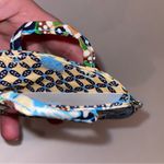 Vera Bradley  Retired Bali Blue Lobster Clasp Luggage Tag ID Holder EUC Photo 3