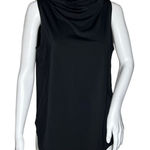 Zella Z by  Shirt‎ Womens Medium  Black Cowl Neck Performance Workout Athleisure Photo 0