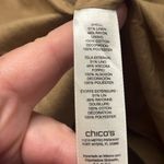 Chico's  Butter Rum Diamond Artisian Beaded Embroidered Jacket Size 3 XL Linen Photo 7