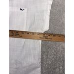Vineyard Vines woven lightweight Short sleeve button Up Xs white NWT Cap Sleeve Photo 7