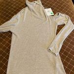 Elan NWT  Boutique One Cold Shoulder Cowl Neck Sweater Camel size M Photo 0