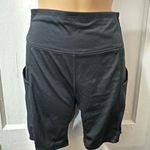 Unbranded Black Bike Shorts with Pockets in S Photo 0
