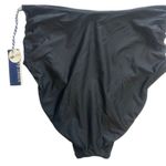 NWT Sonnet Shores Black Women's High Waist Bikini Swimsuit Bottoms Sz 6 Photo 3